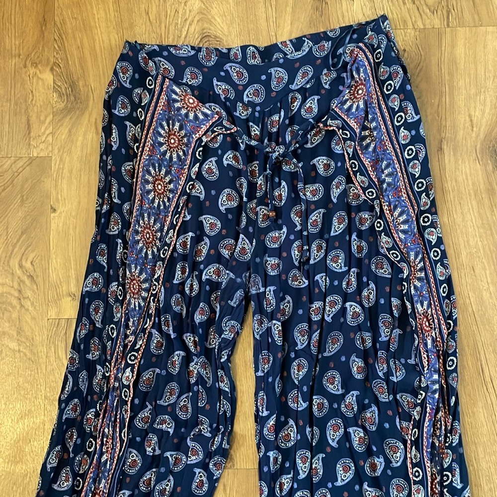 Boho Wide-leg Pants